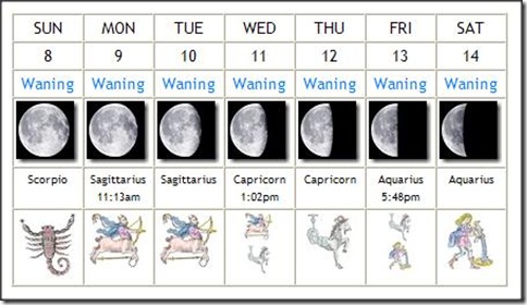 zodiactivities april 8-14 2012